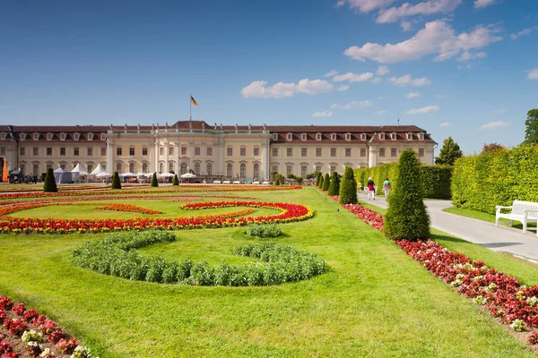 Panoramic view of the Ludwigsburg Palace in Germany
