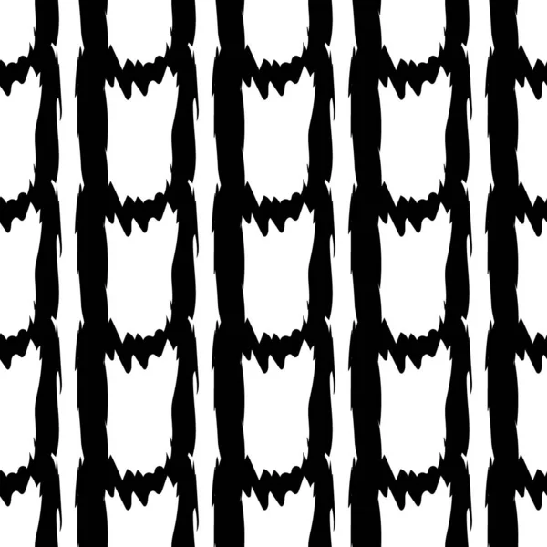 Lettres Alphabet Noir Sur Fond Blanc Modèle Géométrique Vectoriel Abstrait — Image vectorielle
