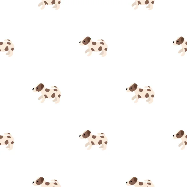 Симпатичные Собаки Джек Рассел Терьер Фанни Животных Векторный Ручной Рисунок — стоковый вектор