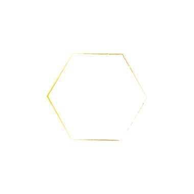 Geometrik Altın Çerçeve. Metalik çokyüzlü, düğün davetiyeleri için sanat deco tarzı, Davet Şablonu için Çokgen Vintage Çerçeveleri.