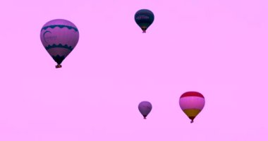 flying balloons in the sky near Cappadocia in the early morning, Active holidays
