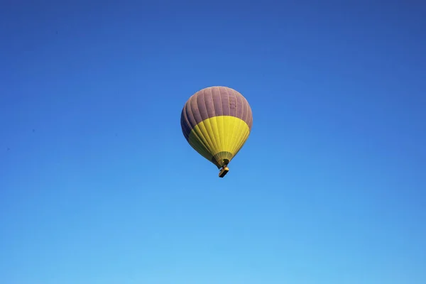 Hot Air Balloons Goreme Hills Cappadocia Early Sunny Morning Top — Foto Stock