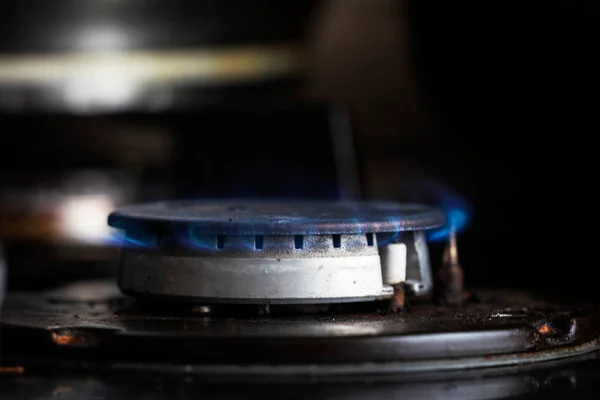 gas stove low gas pressure gas increase. Energy crisis. gas saving