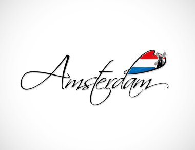 Amsterdam lettering
