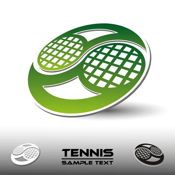 Cangkir tenis - Stok Vektor