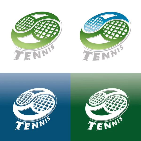 Sfondo palle da tennis — Vettoriale Stock