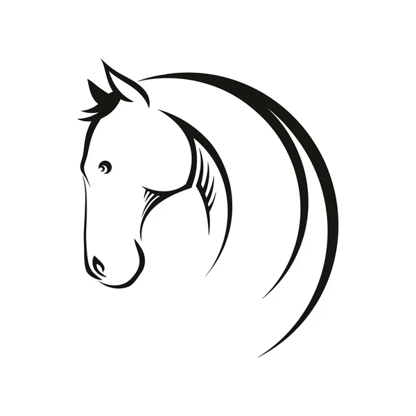 Symbole cheval — Image vectorielle