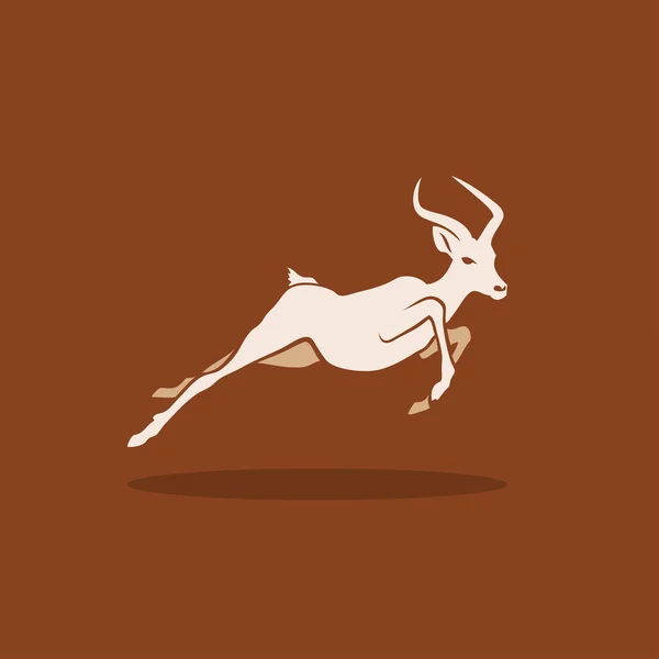 Kudu antilop — Stock vektor