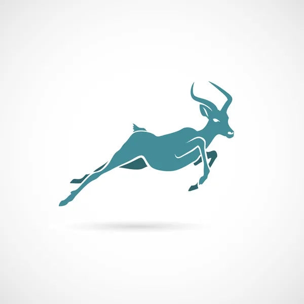 Antílope Kudu — Vector de stock