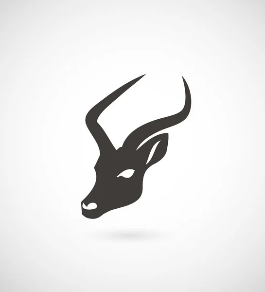 Antílope Kudu — Vector de stock