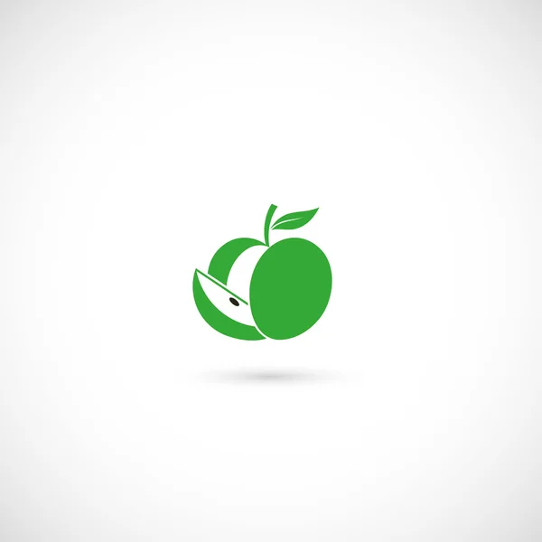 Simbolo Apple — Vettoriale Stock