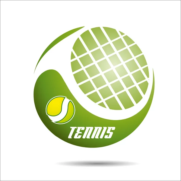 Simbolo tennis — Vettoriale Stock