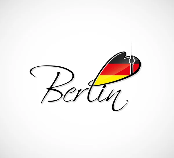 Berlin lettering — Stock Vector