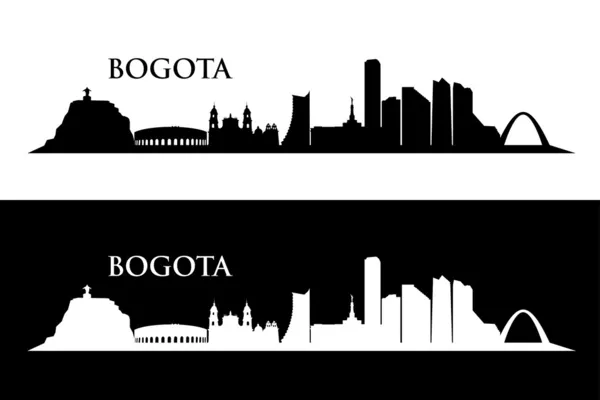 Skyline de Bogotá — Archivo Imágenes Vectoriales