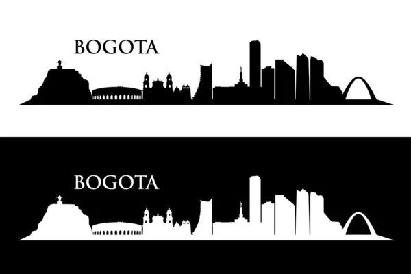 Panoramę Bogota — Wektor stockowy