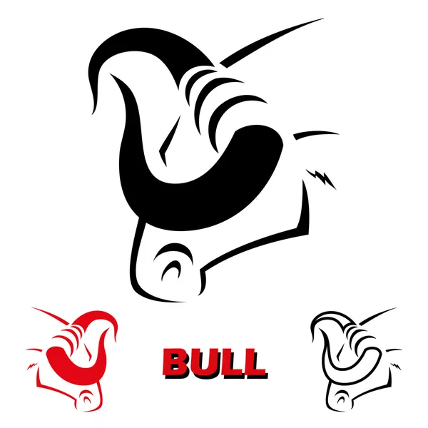 Bull symbol — Stock vektor
