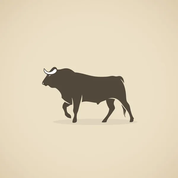 Symbole Bull — Image vectorielle