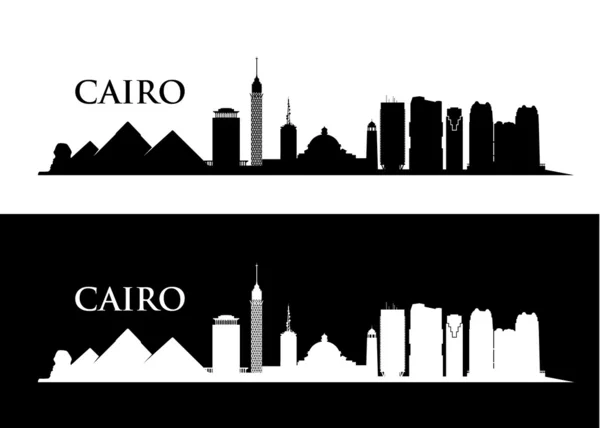 Skyline du Caire — Image vectorielle