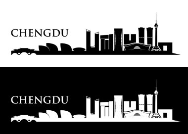 Chengdu manzarası