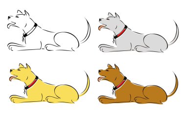 Şirin köpek takımı.