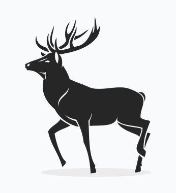 Deer symbol clipart
