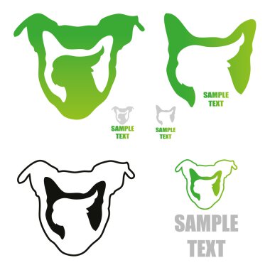 Köpek, kedi ve papağan sembolü