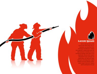 Firefighters clipart