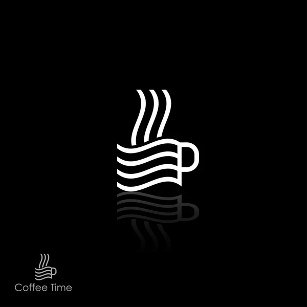 コーヒーの記号 — ストックベクタ