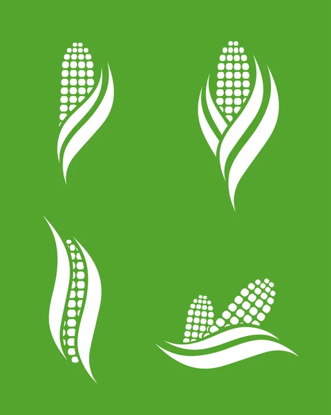 Corn icons — Stock Vector