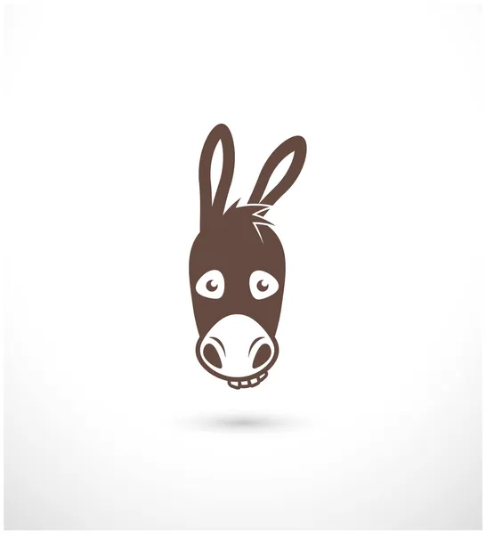 Burro. — Vector de stock