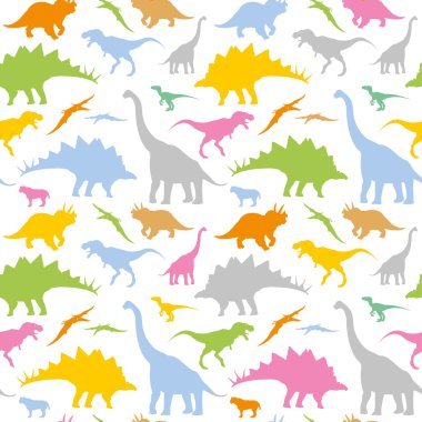 naadloze dinosaur patroon