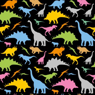 naadloze dinosaur patroon