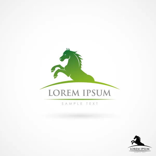 Horse symbol — Stock Vector