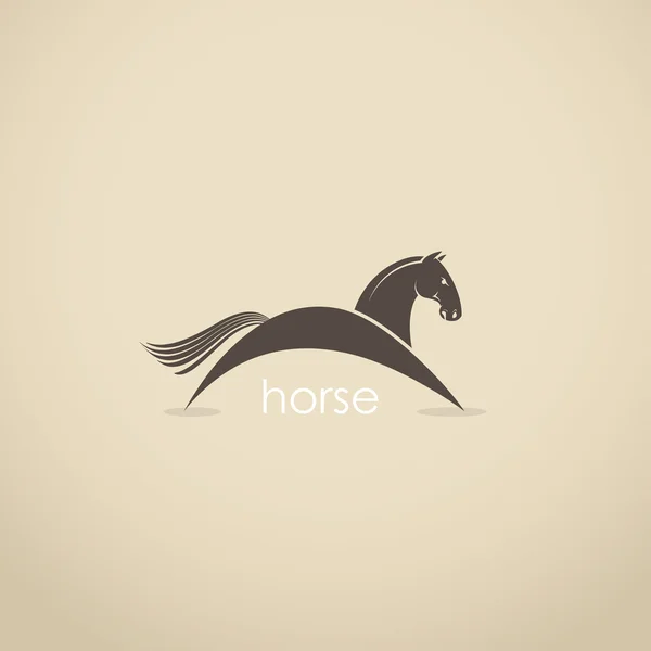 Symbole cheval — Image vectorielle