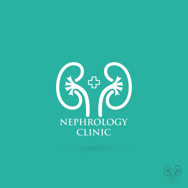 Kidneys symbol — Stock Vector