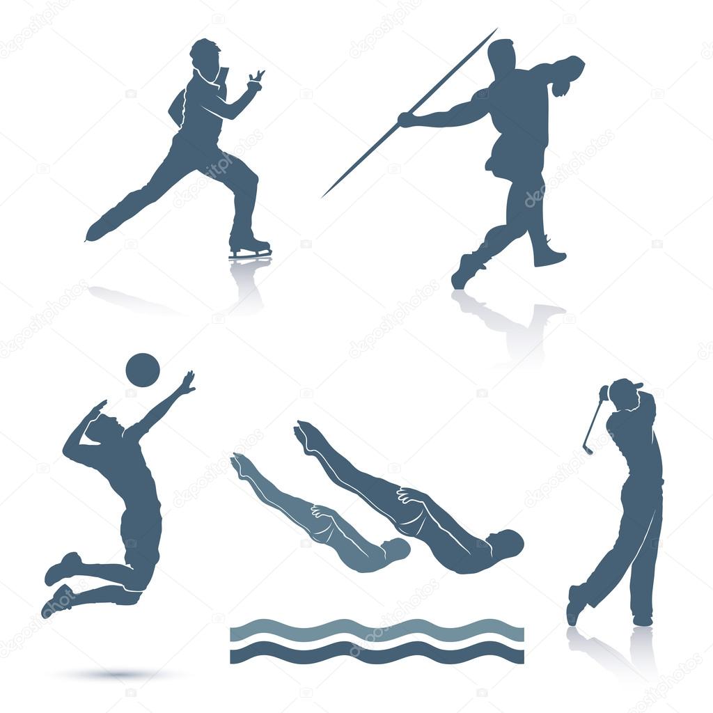 Set of sport disciplines Stock Vector Image by ©I.Petrovic 46231425