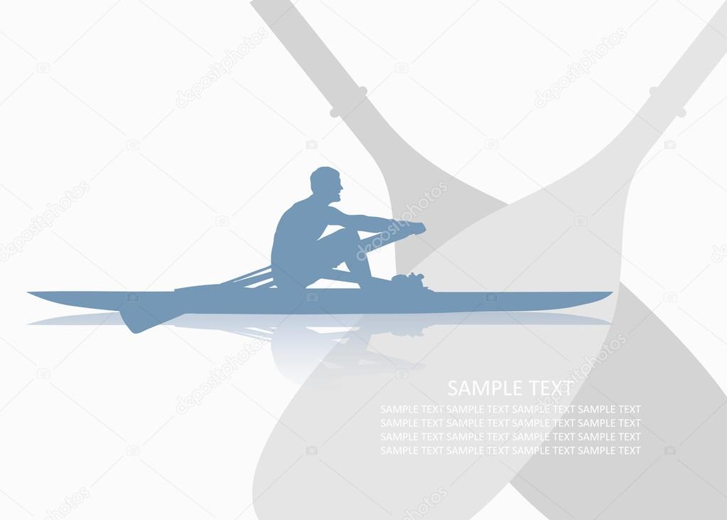 Rowing background