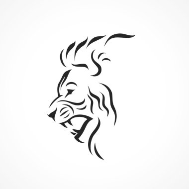 Lion head vector Lion head vector