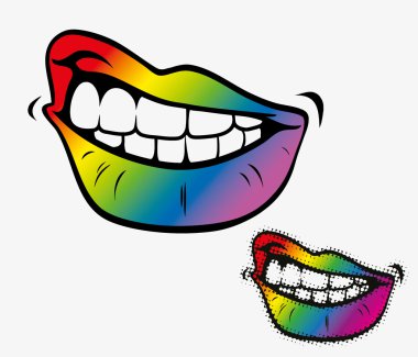 gay pride gülümseme
