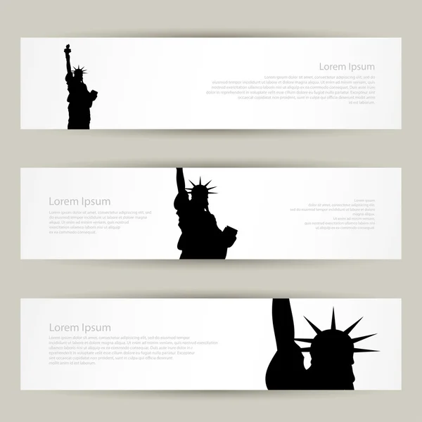 Banner fra New York – Stock-vektor