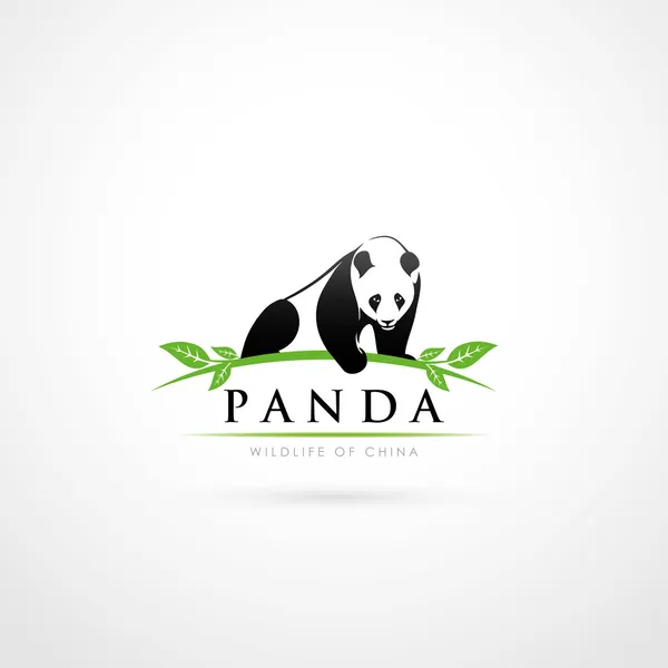 Dev panda — Stok Vektör