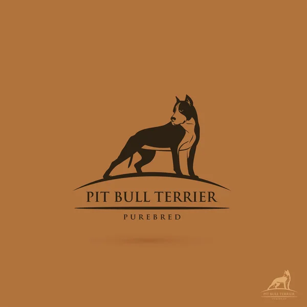 Poço Bull Terrier —  Vetores de Stock