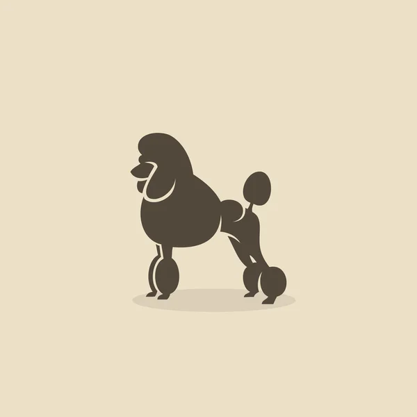 Пудель-собака — стоковый вектор