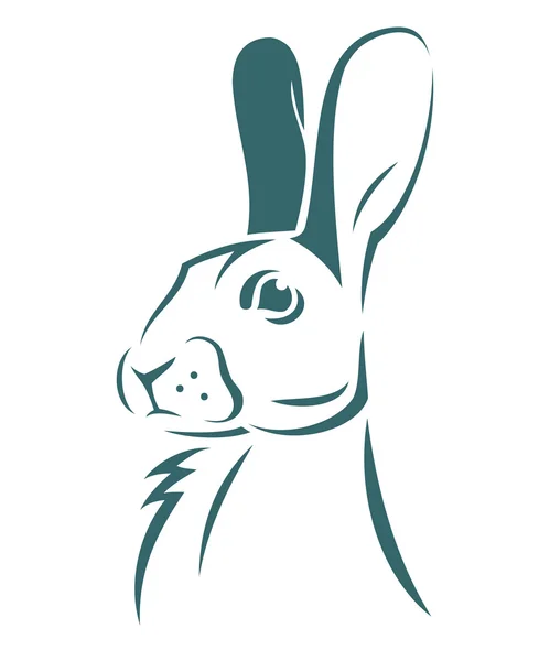 Segno del coniglio — Vettoriale Stock