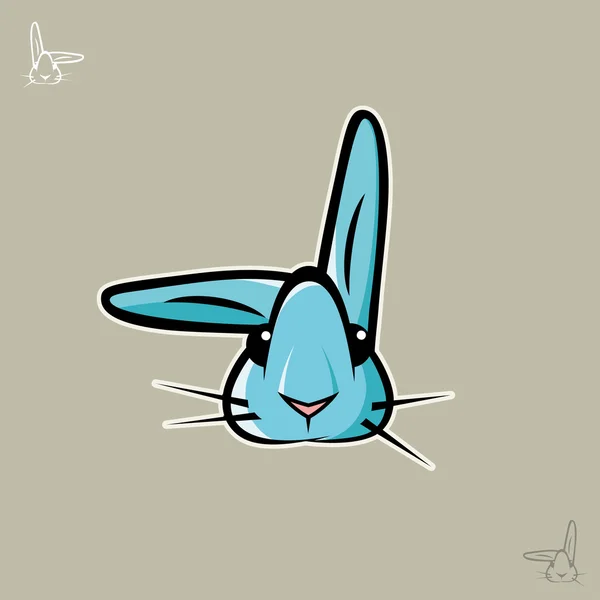 Signo de conejo — Vector de stock