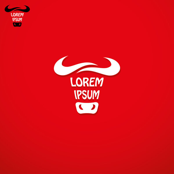 Bull head symbol