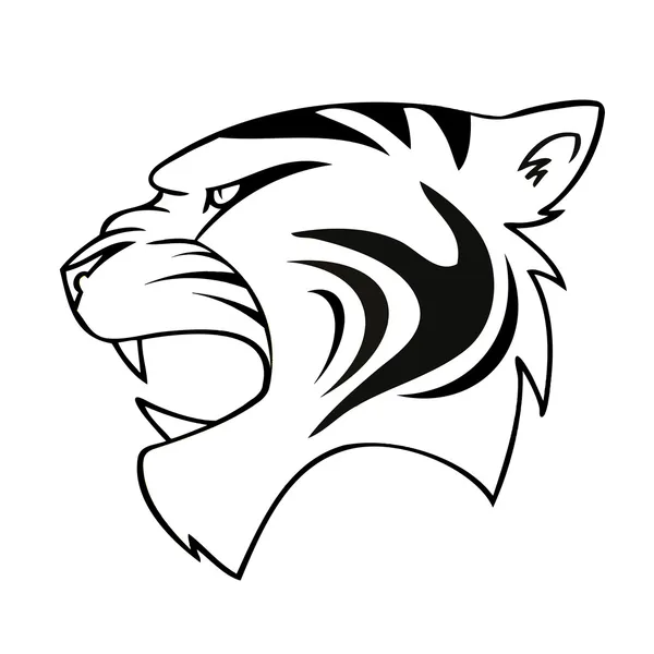 Tiger — Stock Vector