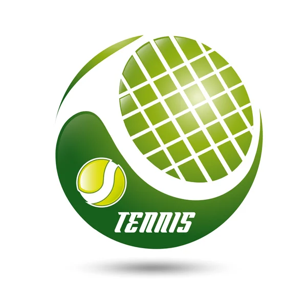 Tennis cup — Stock Vector