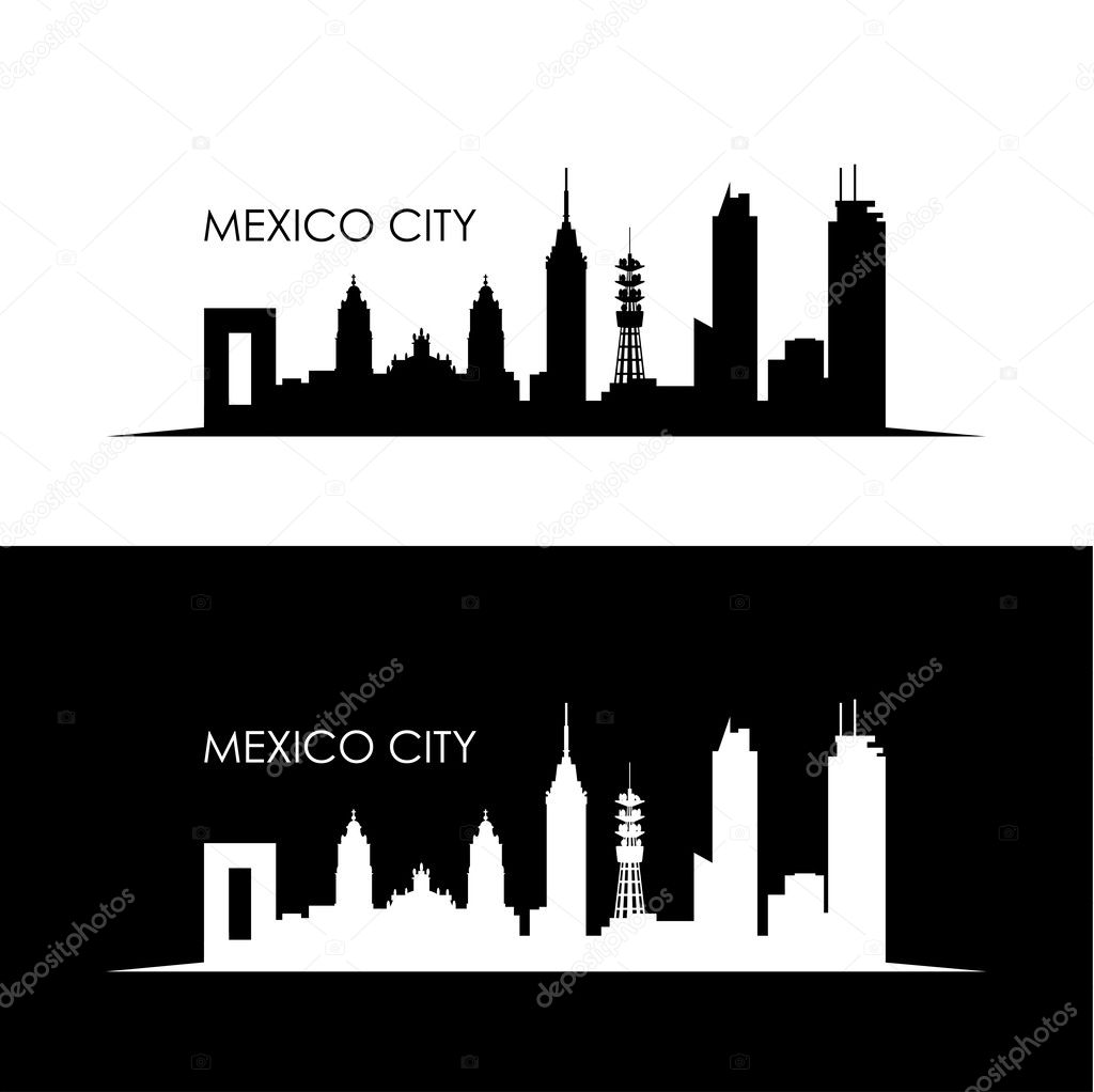 mexico city skyline mexico city skyline