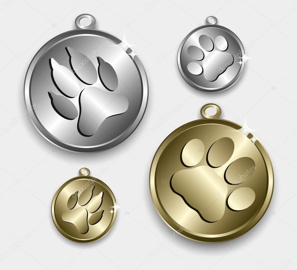 Medallion for cats and dogs